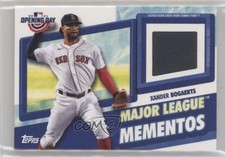 2021 Topps Opening Day Major League Mementos Relics Xander Bogaerts #MLMR-XB 2vh