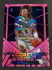 2024 Panini Obsidian Basketball Electric Etch Pink Flood Stephon Castle #2
