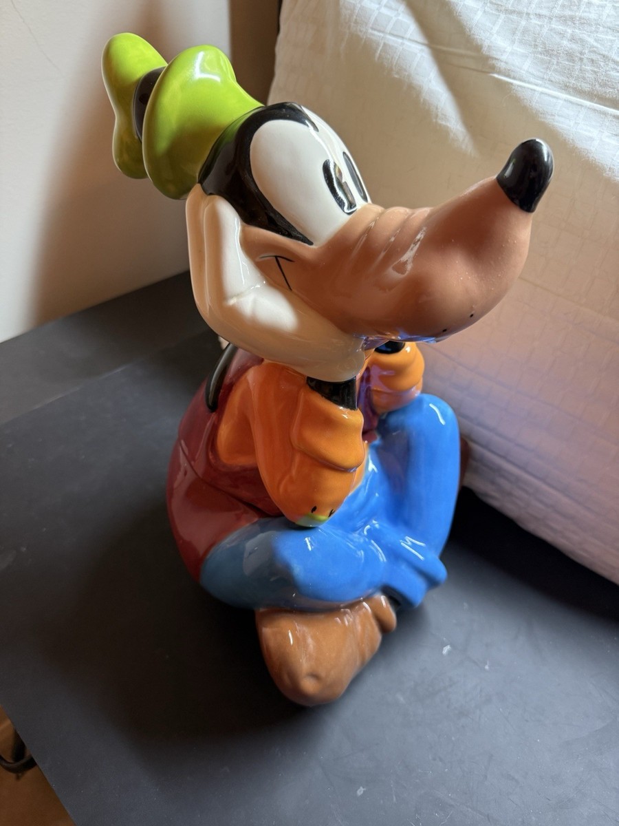 VINTAGE TREASURE CRAFT DISNEY MICKEY & CO. GOOFY CERAMIC COOKIE