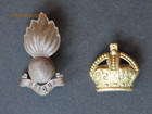 Original WW2 British Uniform Insignia. Royal Artillery and Rank of Major — photo 1
