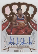 2019-20 Panini Crown Royale Rookies 2/99 Admiral Schofield #CR-ASH Auto 5yi