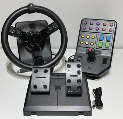 Logitech G Farm Simulator Heavy Equipment Bundle (2nd Gen) - Black - 945-000063
