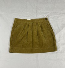 NWT Old Navy Brown Corduroy Skirt Size 4