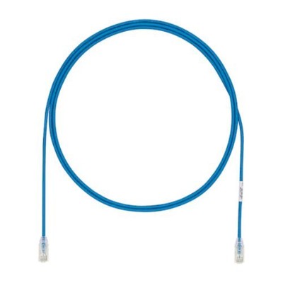 Panduit UTP28X1BU Cat6a Patch Cable 1ft Blue