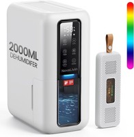 Dehumidifier for Bedroom, 2000Ml Dehumidifier for Home with Humidity Box