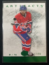 P.K. Subban 2012-13 Upper Deck Artifacts Emerald Parallel Card #17/99