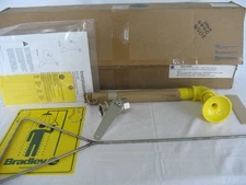 Bradley Horizontal Drench Shower w/Plastic Showerhead 1" NPT S19-120 -NEW-