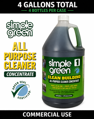 #ad #ad Simple Green All Purpose Cleaner 1 Gal 4 Pack Commercial 1210000211001 $119.88