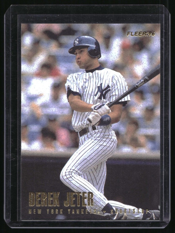 1996 Fleer Derek Jeter #184 New York Yankees