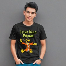 Hong Kong Phooey T-Shirt Vintage 70s 80s Cartoon Mens Women Kids Kung Fu Dog Tee