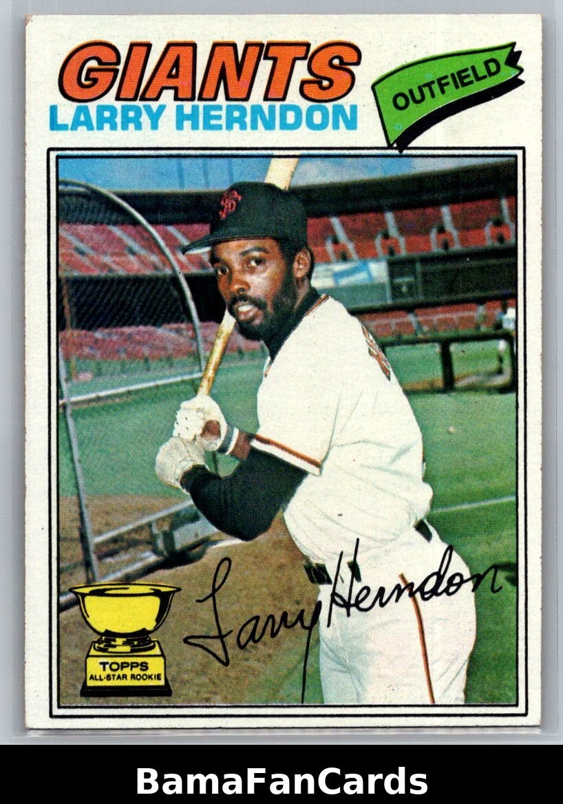 1977 Topps LARRY HERNDON #397 EXMT San Francisco Giants *2009