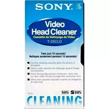 Sony T-25CLD VHS videoregistratore cassetta di pulizia cassetta di pulizia, confezione originale