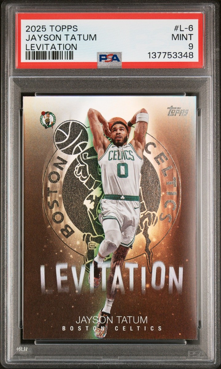 2025-26 Topps - Levitation Jayson Tatum #L-6 for sale online | eBay