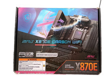 MSI MPG X870E CARBON WIFI AM5 AMD X870E ATX Motherboard