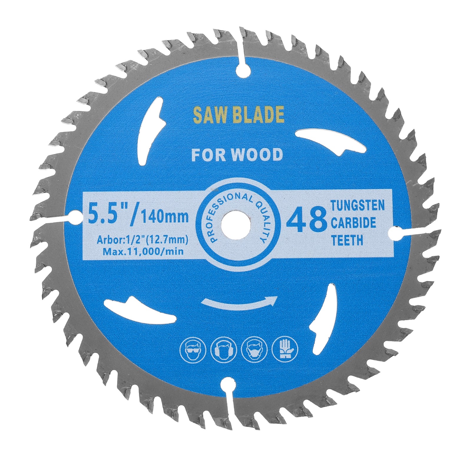5-1/2-inch Metal Circular Saw Blade 48T 5/8-inch Arbor
