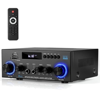 HiFi-Verstärker Bluetooth 800W Home Auto Stereo Receiver USB SD Radio