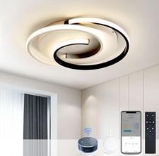 Smart Ceiling Light 40cm 32W Round, Alexa Google Home Compatible remote control 