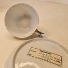 Antique T&V Limoges France Butterfly Handle Teacup and Saucer Set, Gold Gilt  — photo 6