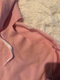 Victoria&rsquo;s Secret PINK Open Shoulder Hoodie and Matching Shorts XS