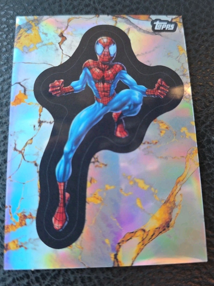 2025 Topps Marvel Comic Book Heroes 1975 Golden Anniversary SPIDER-MAN Refractor