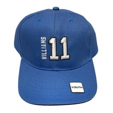 Detroit Lions Williams 11 Youth Hat Cap Blue Adjustable
