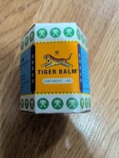TIGER BALM WHITE OINTMENT HR - 30g Muscle Aches, Pain Rub Product from Thailand 