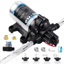 Upgraded Rv Water Pump 2088554144/2088403144 Diaphragm Pump,12 V 45 PSI RV Wa...