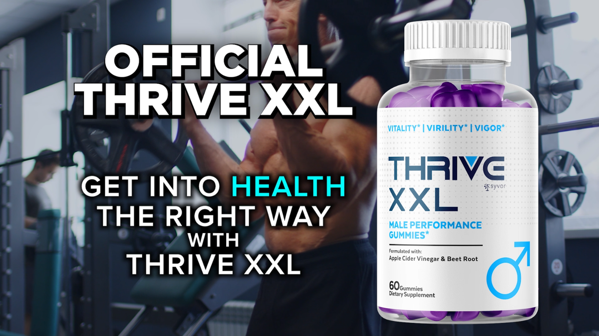 2 Pack) Thrive XXL Male Gummys Advanced Formula ThriveXXL Vitamin