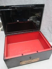 Victorian cash strongbox 19th century
