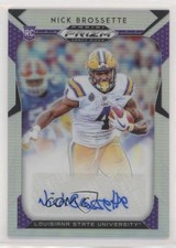 2019 Panini Prizm Draft Picks Silver Nick Brossette #275 Auto 7l6