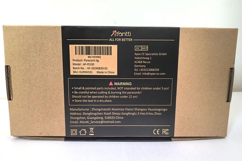 Afantti Armband Maker Making Kit Paracord Jig Werkzeug mit | 10 Paracord | für... - Bild 8 von 8