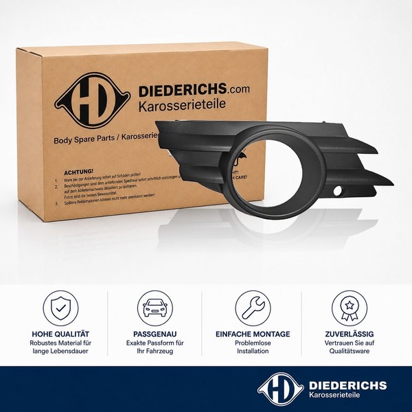 LÜFtungsgitter StossfÄNger Rechts Diederichs 1875146 FÜR Opel-image