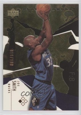 2003-04 Upper Deck Black Diamond Bronze 16/100 Single Diamond Joe Smith #15 0c2