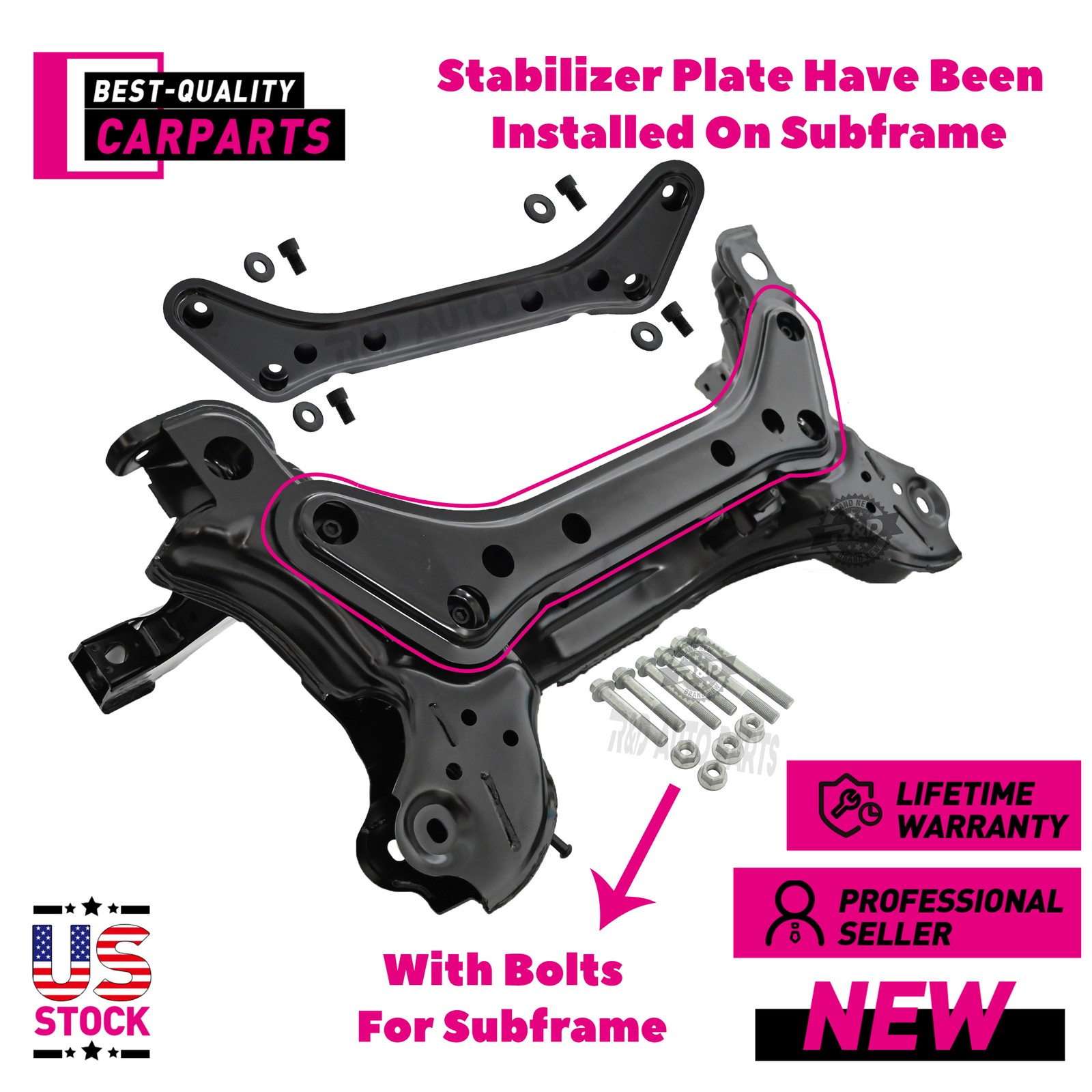 2005-2007 New Front Suspension Crossmember K Frame Cradle Fits for Ford Escape
