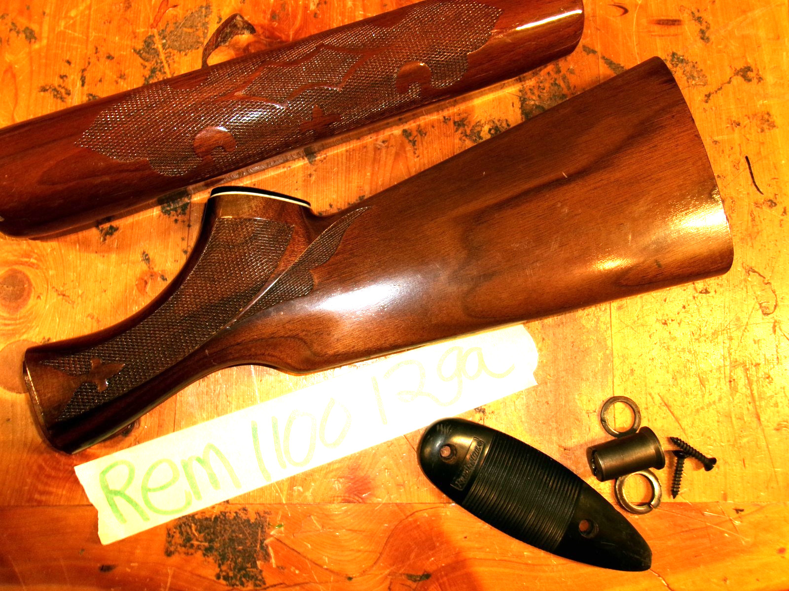 Remington 1100 12ga stock & forend set w parts