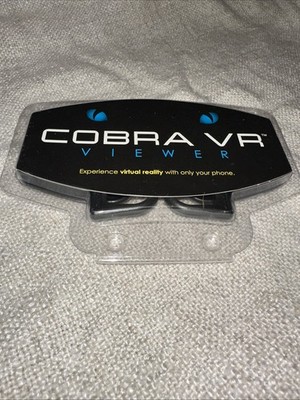 Cobra VR Virtual Reality Viewer by Handstands Works W/Google Cardboard Apps