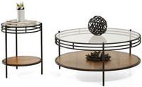 Luxus Couchtische Wohnzimmer Rund Modern Schwarz Elegant Stilvoll