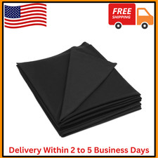 Black Speaker Grill Cloth Replacement for Home and Stage Audio Systems 67"x20