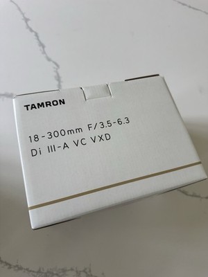 Tamron 18-300mm E Mount F3.5-6.3 Di III-A VC VXD Lens