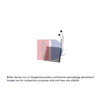 WäRmetauscher Innenraumheizung AKS Dasis 099006N FüR Ford Fiesta VI