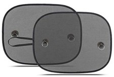 Double-Layer Mesh Car Window Shade for Interior Sun and UV Protection, 2 Pieces