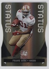 2011 Donruss Elite Status Die-Cut 9/21 Frank Gore #83 h8k