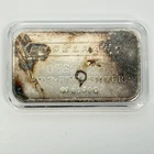 Vintage Engelhard 1oz .999 Silver PF Series Waffleback Bullion Bar RARE!
