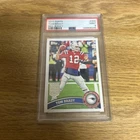 2011 TOPPS #400 TOM BRADY "RED JERSEY" NEW ENGLAND PATRIOTS - PSA 9 MINT (41995)