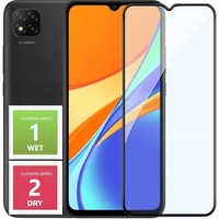GehäRtetes Glas FüR Xiaomi Redmi 9A/9C, Vollbild-Schutzglas, 5D 9H