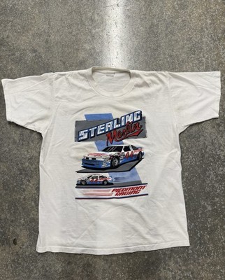 VTG 80s Sterling Marlin #44 Piedmont Racing NASCAR T Shirt Size XL