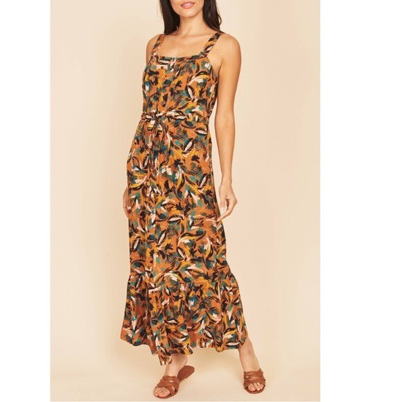 chinese dress ladies Rinna Satin Halter Maxi Dress / Black | Meshki