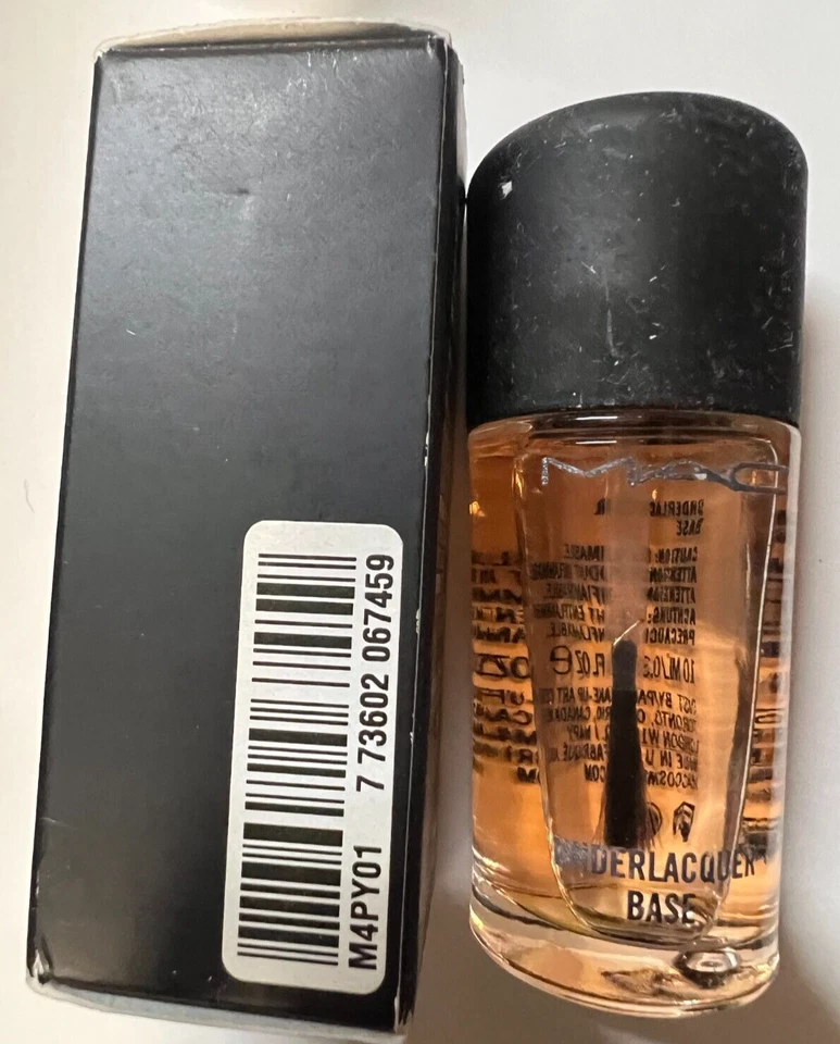 MAC лак для ногтей под лак основание 10 мл / 0,34 унций лак для ногтей новый в коробке - РЕДКАЯ - Изображение 4 из 4