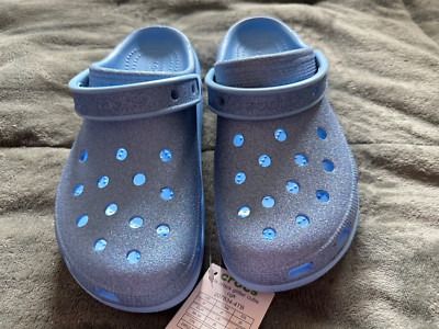 Crocs Glittered Cutie Crush Blue J6 /EU 38-39/ W8 / M6