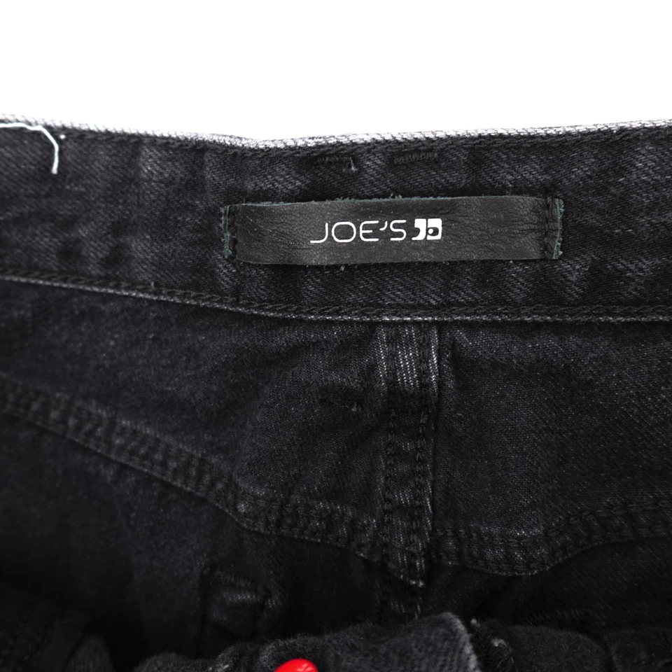 Женские джинсы шорты Joe's 30 черные с высокой талией Charlie короткий срез джинсовая ткань - Изображение 3 из 4